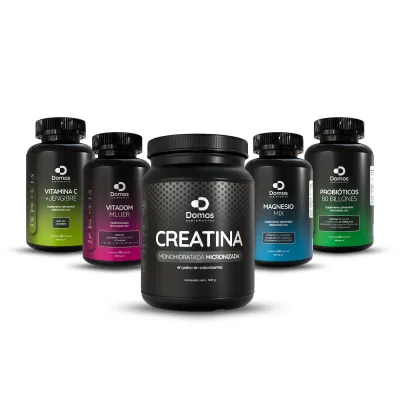 Kit ActiveMegaDom Mujer de suplementos DOMOS
