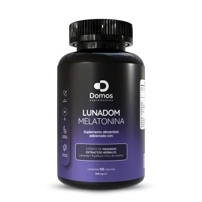 LunaDom DOMOS con melatonina, magnesio y extractos naturales