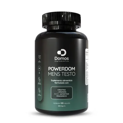 PowerDom Mens Testo DOMOS