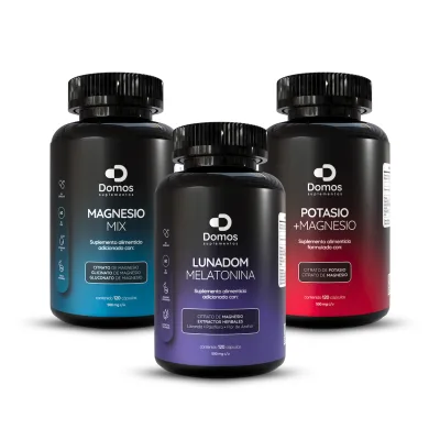 Kit RecuperaDom de suplementos DOMOS